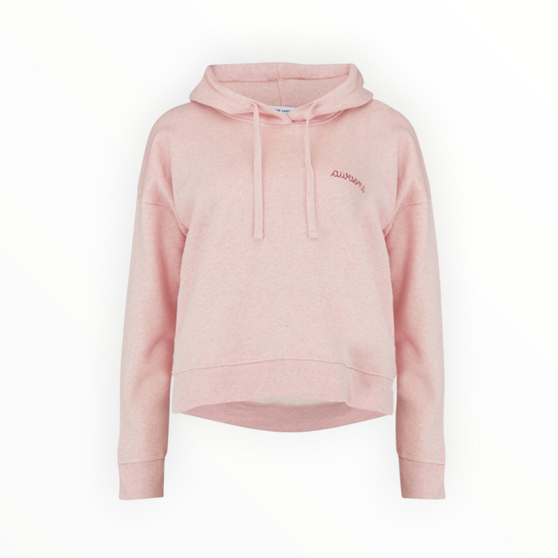 Maison Labiche Awesome Hoodie - Heather Pink