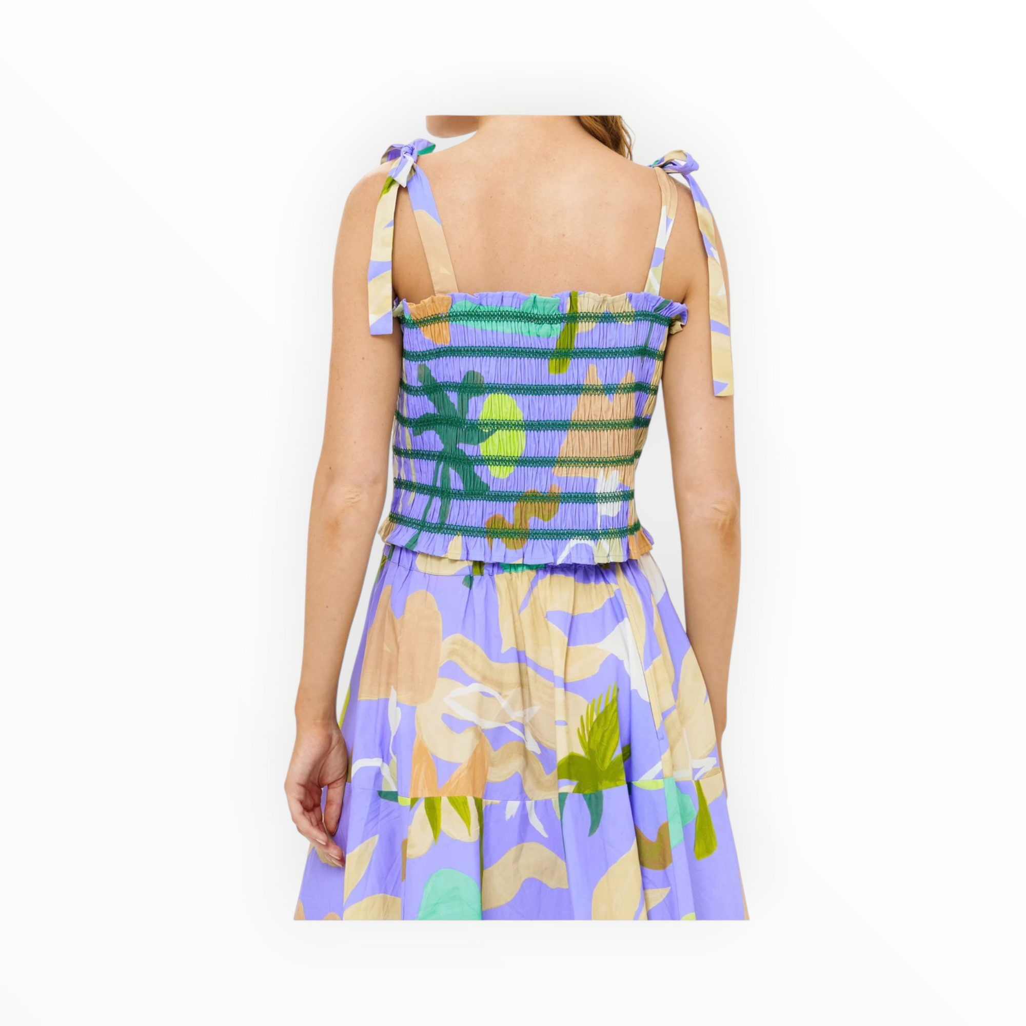 Oliphant Ella Top - Paradiso Blue
