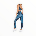 The Upside Tie Dye Python Midi Dance Pant - Jewel