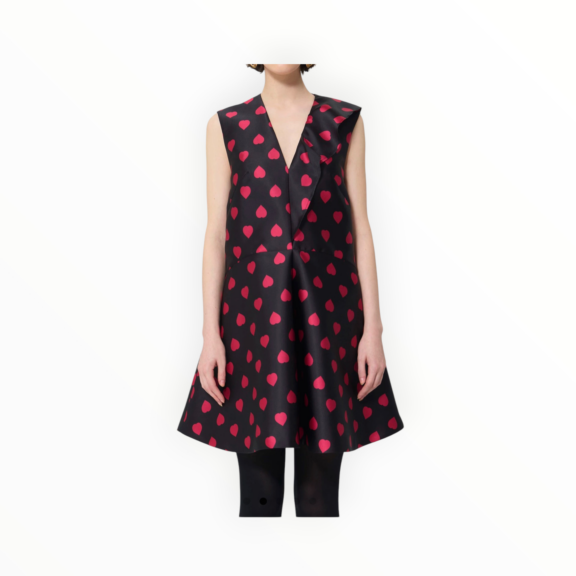 Tara Jamon Rumba Dress - Black Heart Print