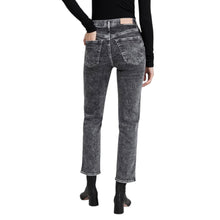7 For All Mankind Luxe Vintage High Rise Cropped Straight - Felix