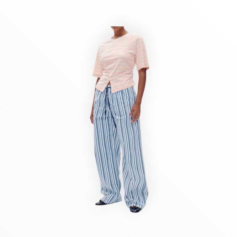 Baum und Pferdgarten Juma T-Shirt - Peach Stripe