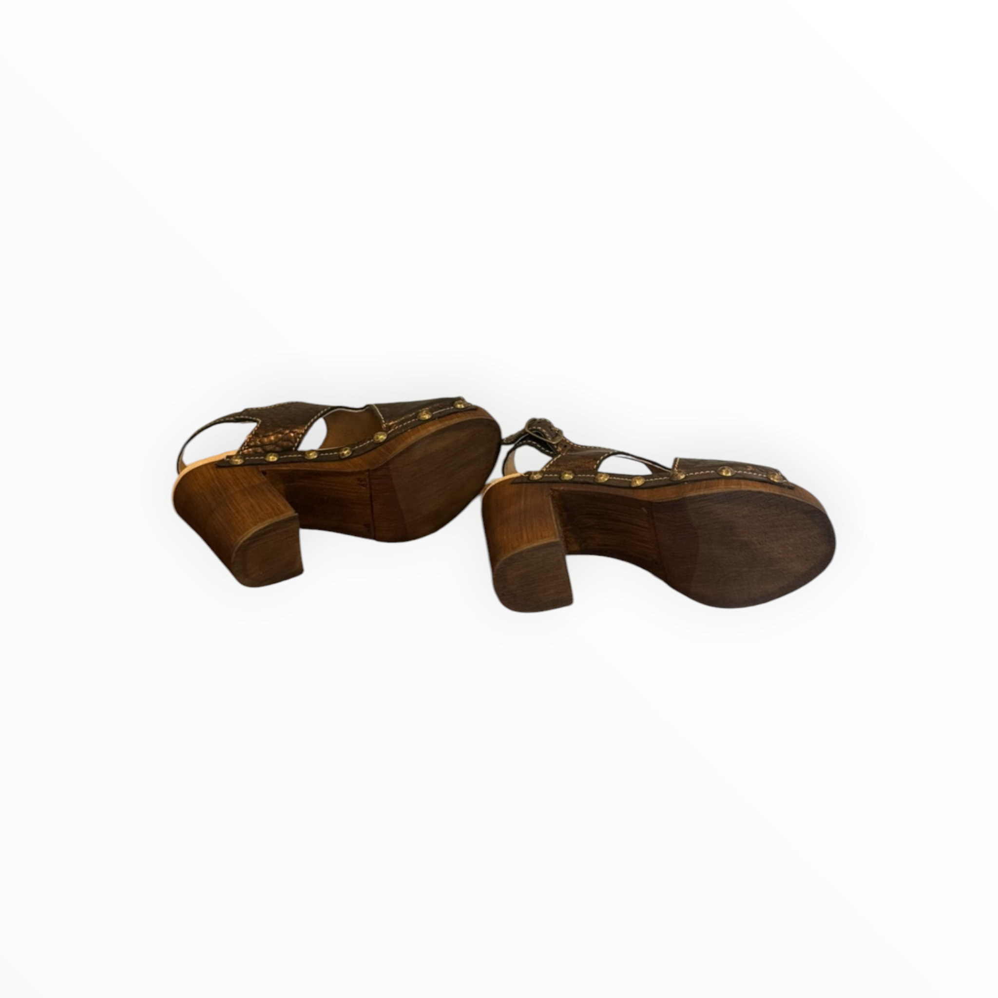 Californians Jean Sandals - Bronze