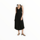 Nation Ltd Celine Midi Dress - Jet Black