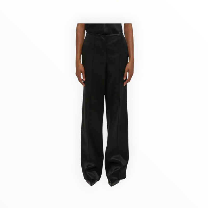 Helmut Lang Minimal Satin Pants - Black