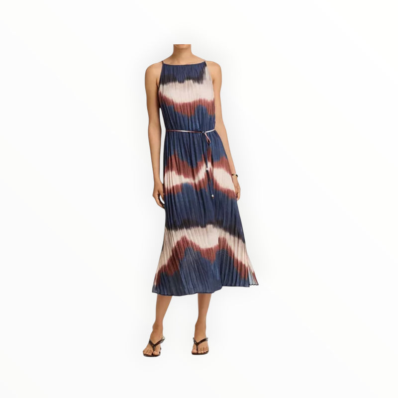 Bella Dahl Pleated Dress - Midnight Tides