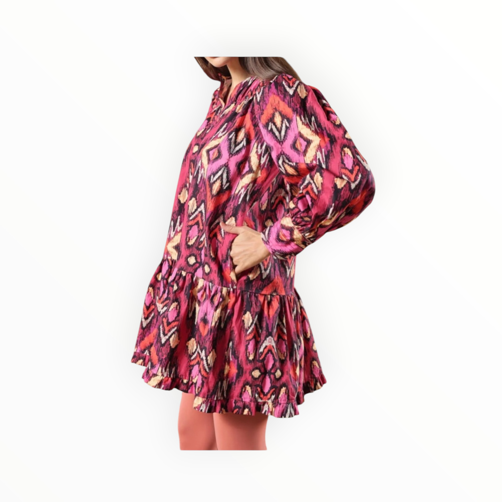 Maude Vivante Ollie Dress - Ikat
