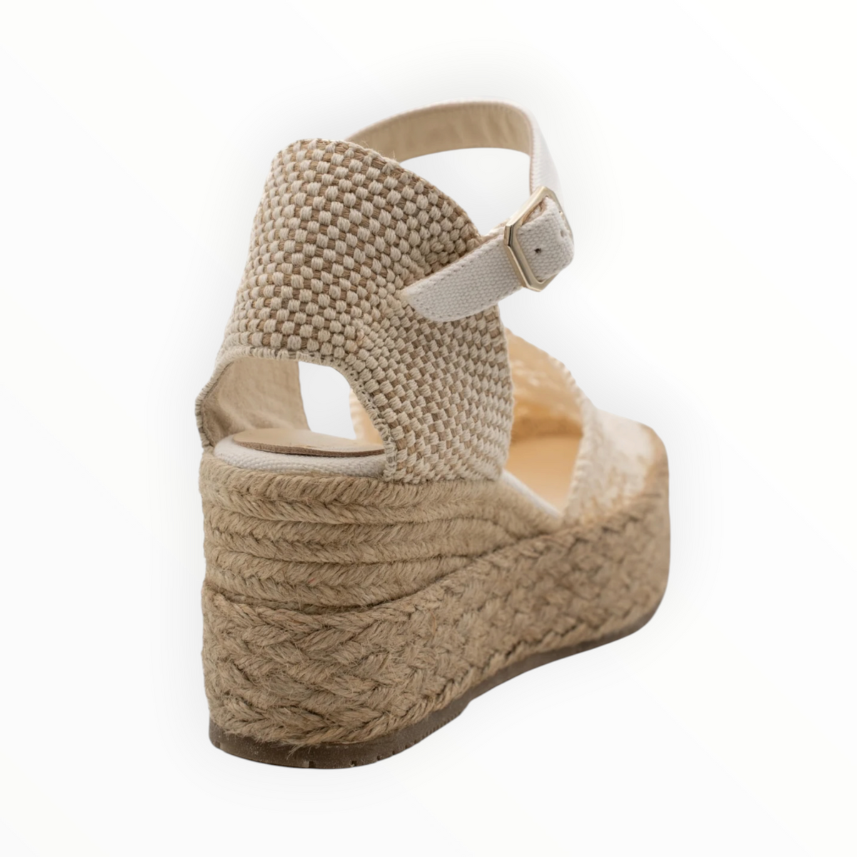 Palomitas By Paloma Barceló Kleo Tejido Crochet Sandal - Ecru