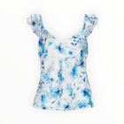Cami NYC Damaris Floral Silk Camisole - Sea Floral