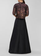 Kay Unger Matilda Evening Jacket - Carbon Multi