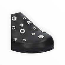 Lola Cruz Aureline Mule Flats - Black