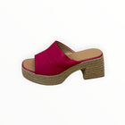 Gaimo Kala Jute Wide Heeled Leather Clogs - Kenzo