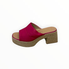 Gaimo Kala Jute Wide Heeled Leather Clogs - Kenzo