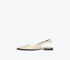Frēda Salvador Kelly Sling back Point Flat - Macadamia Nappa