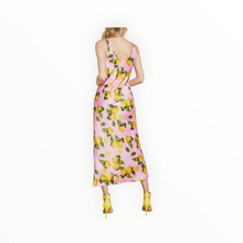 L'Agence Lemon Print Akiya Tank Dress - Cotton Candy