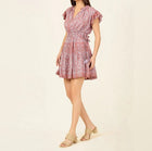 Omika Harlow Mini Dress - Priya Orchid