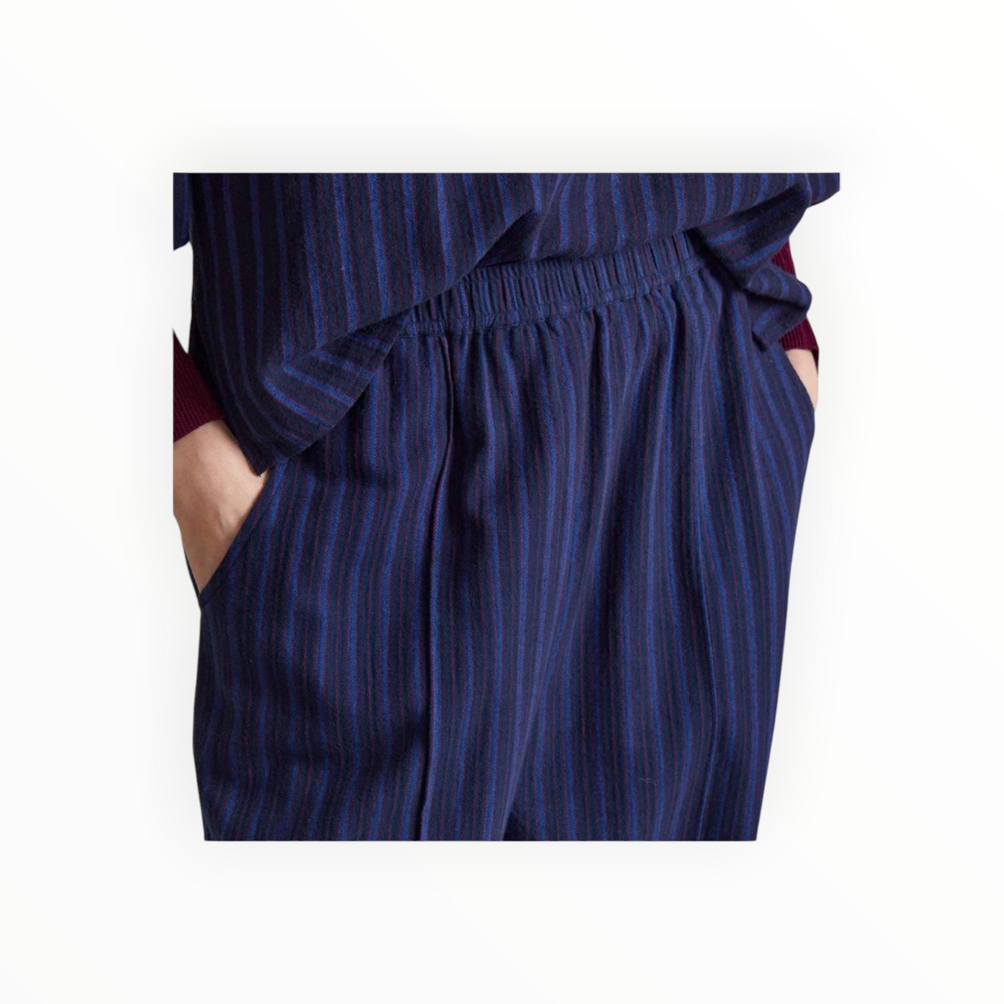 Apiece Apart Zebra Pant - Winter Stripes