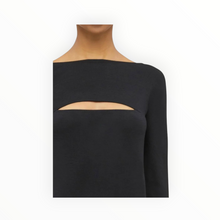 Wolford Kimono Slit Bodysuit - Black