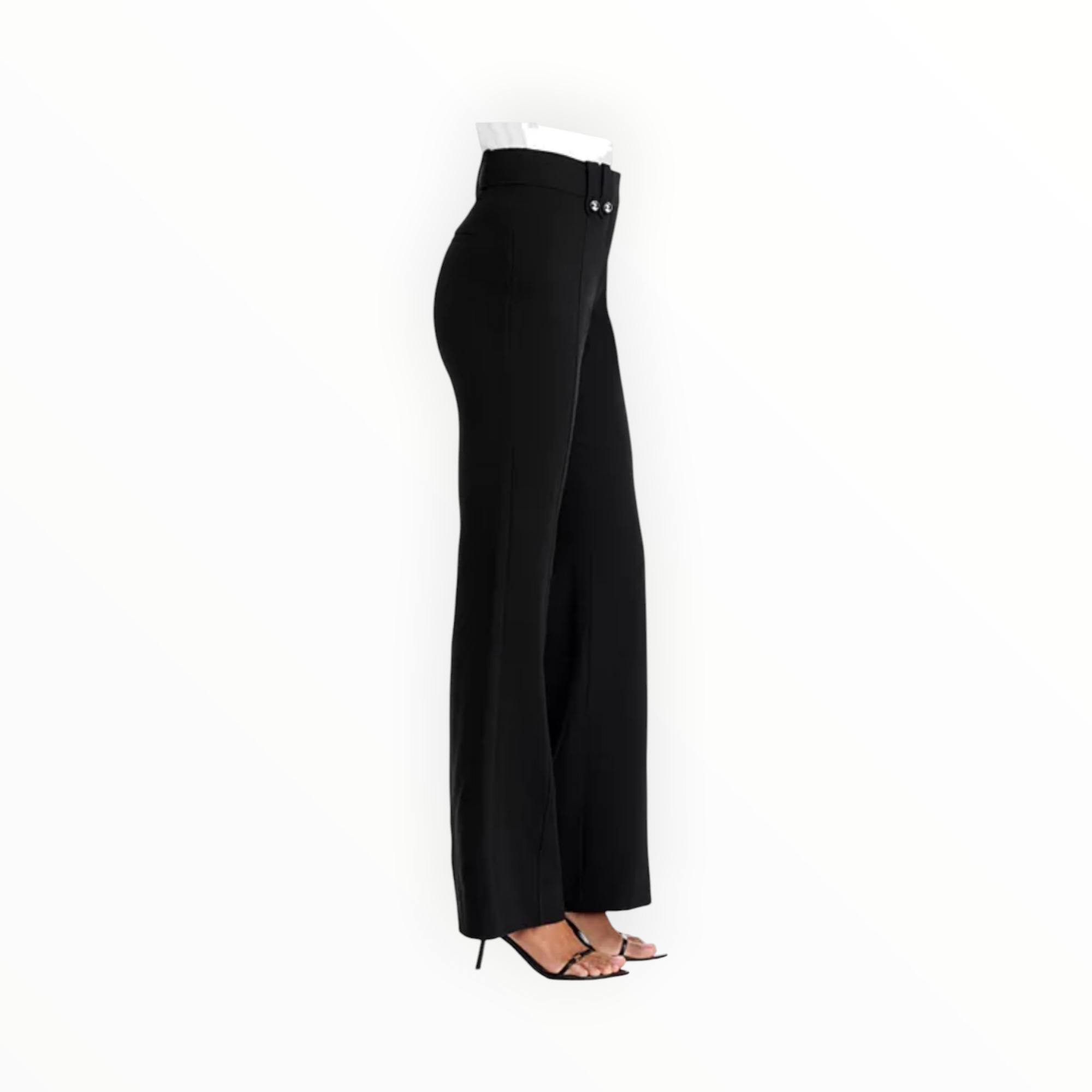 Derek Lam 10 Crosby Dawson Flare Trousers - Black