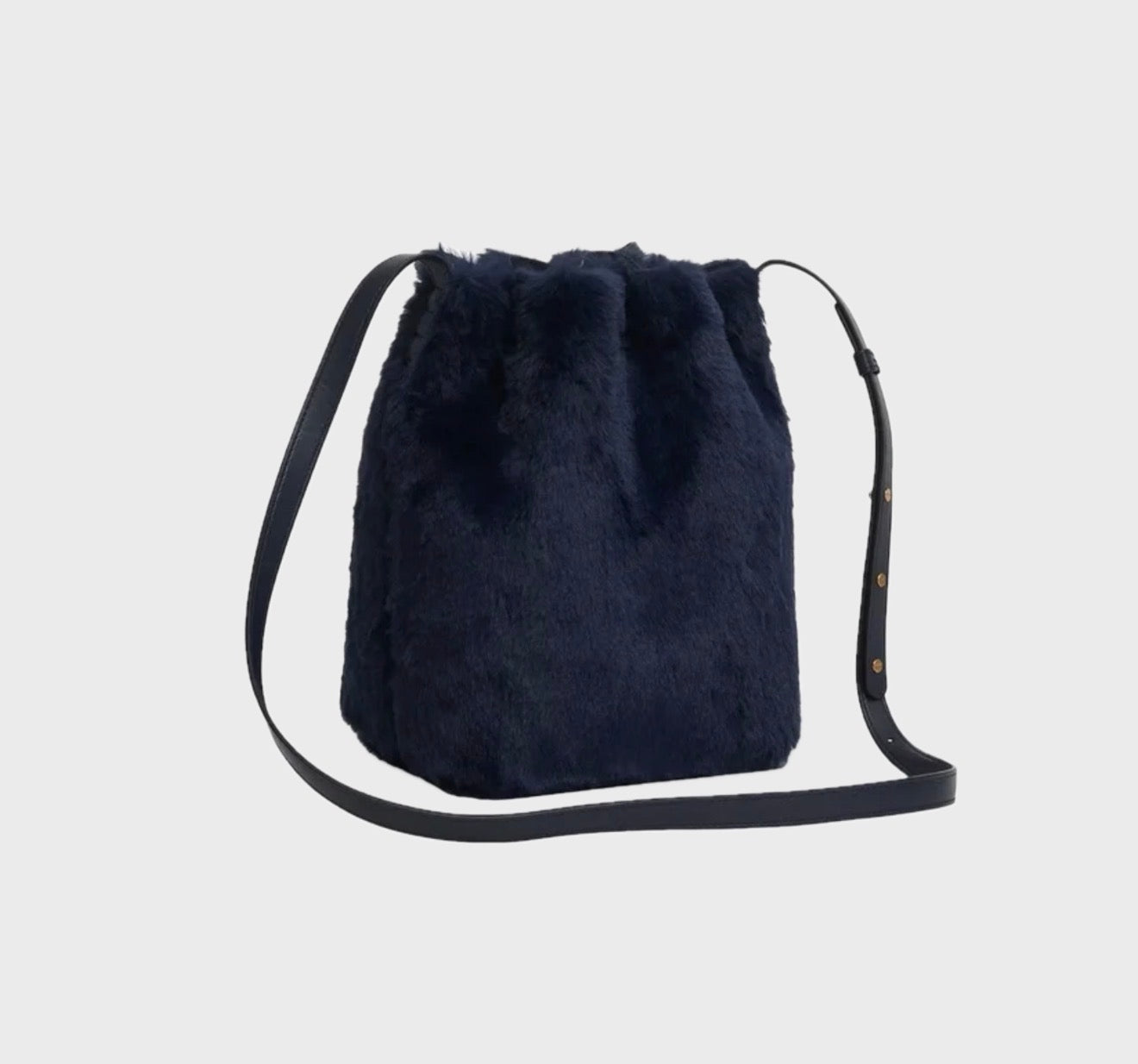 Apparis Mansur Gavriel Mini Bucket Bag - Blackberry