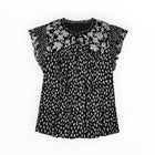 ba&sh Bronx Short Sleeve Top - Noir
