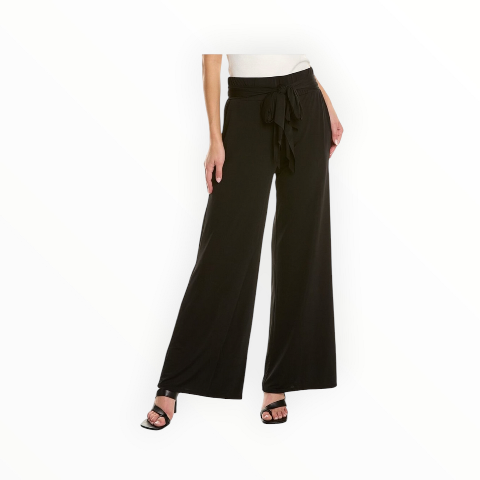 Krisa High Waist Pant - Black