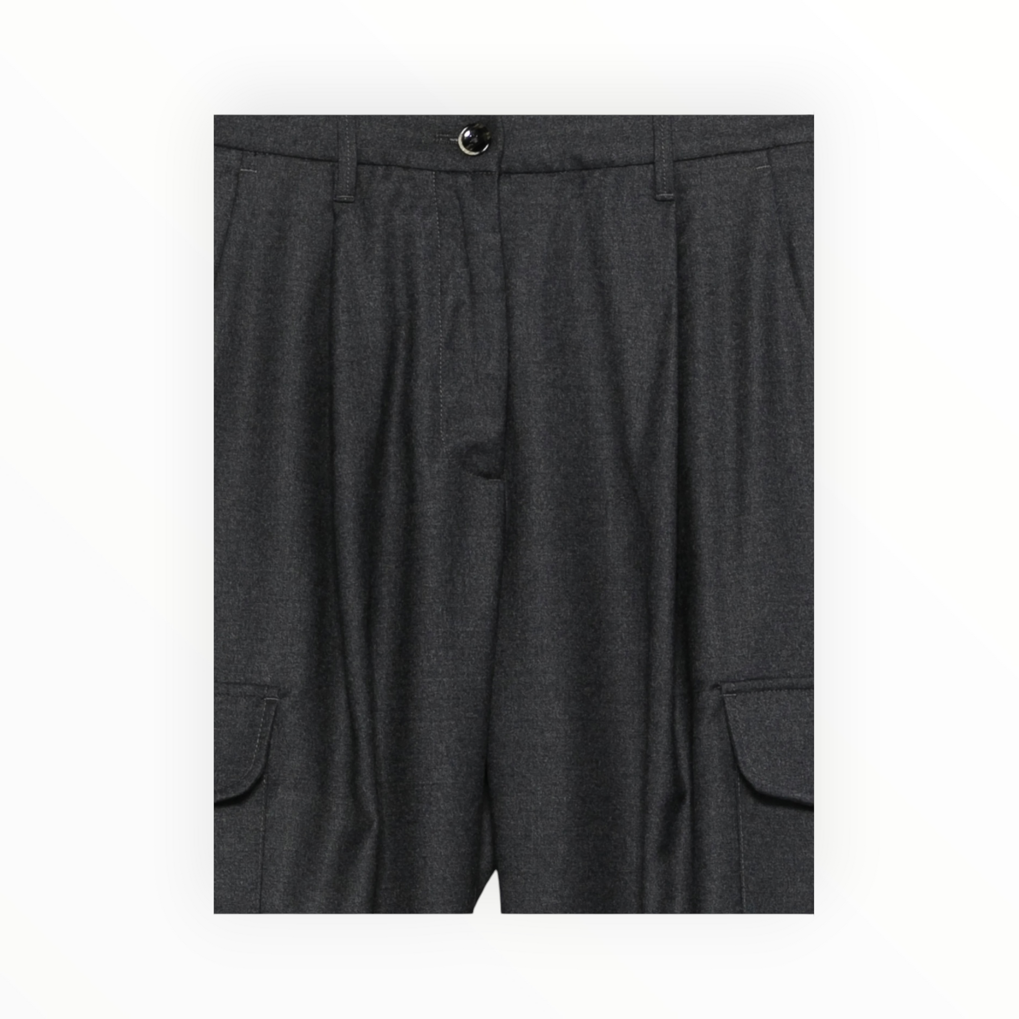 nine:inthe:morning Sophie Cargo Pant - Grey