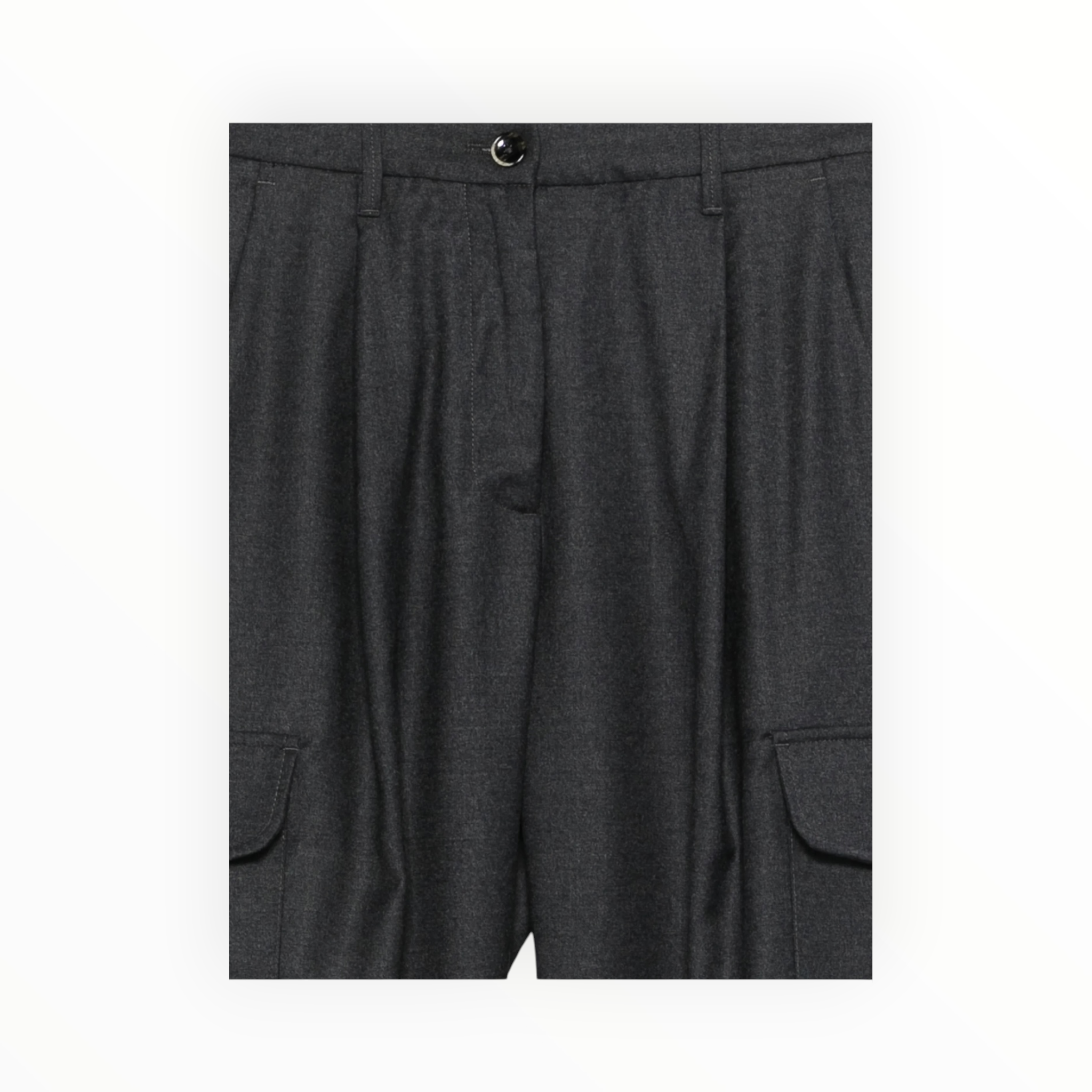 nine:inthe:morning Sophie Cargo Pant - Grey