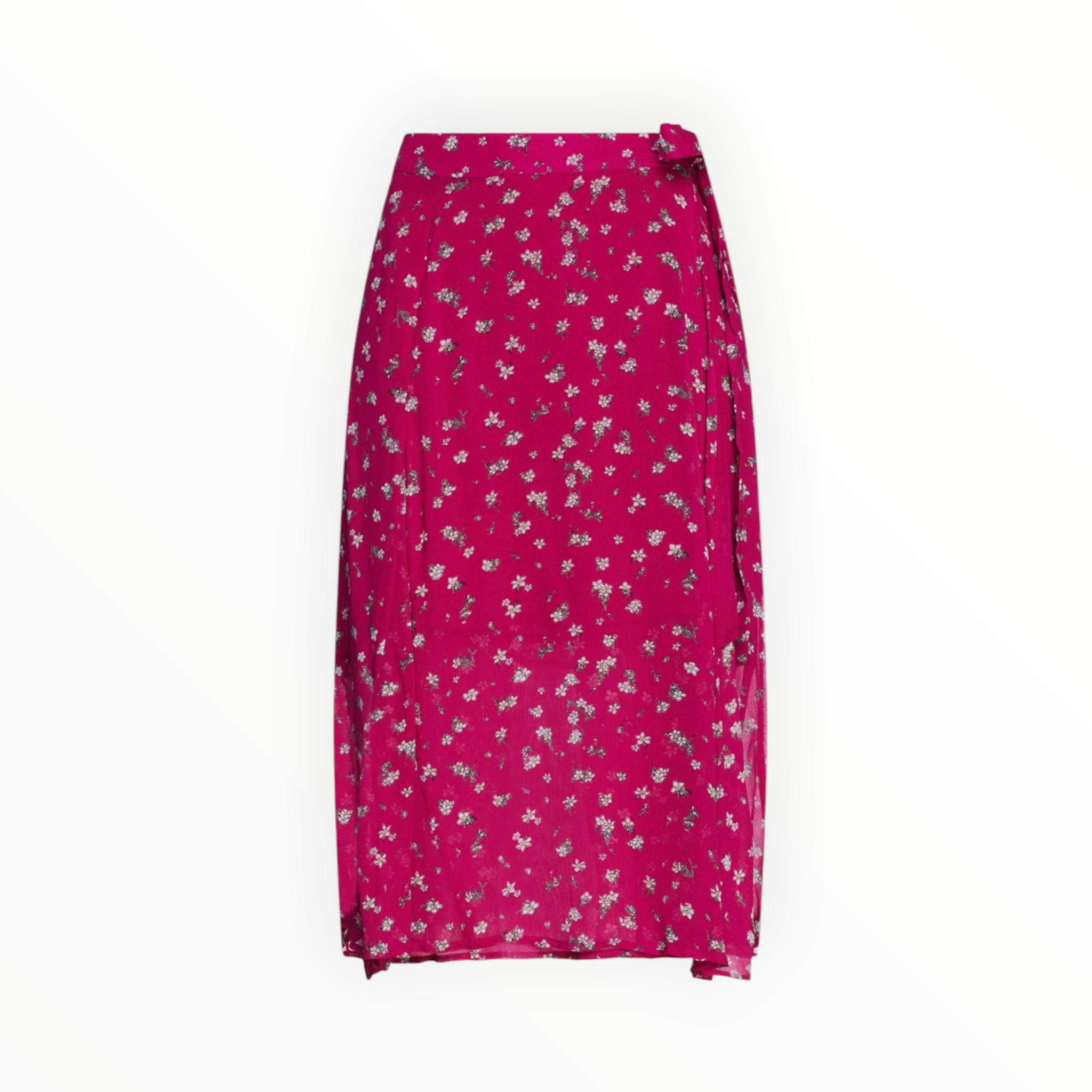 rag & bone Lily Floral Skirt - Pink