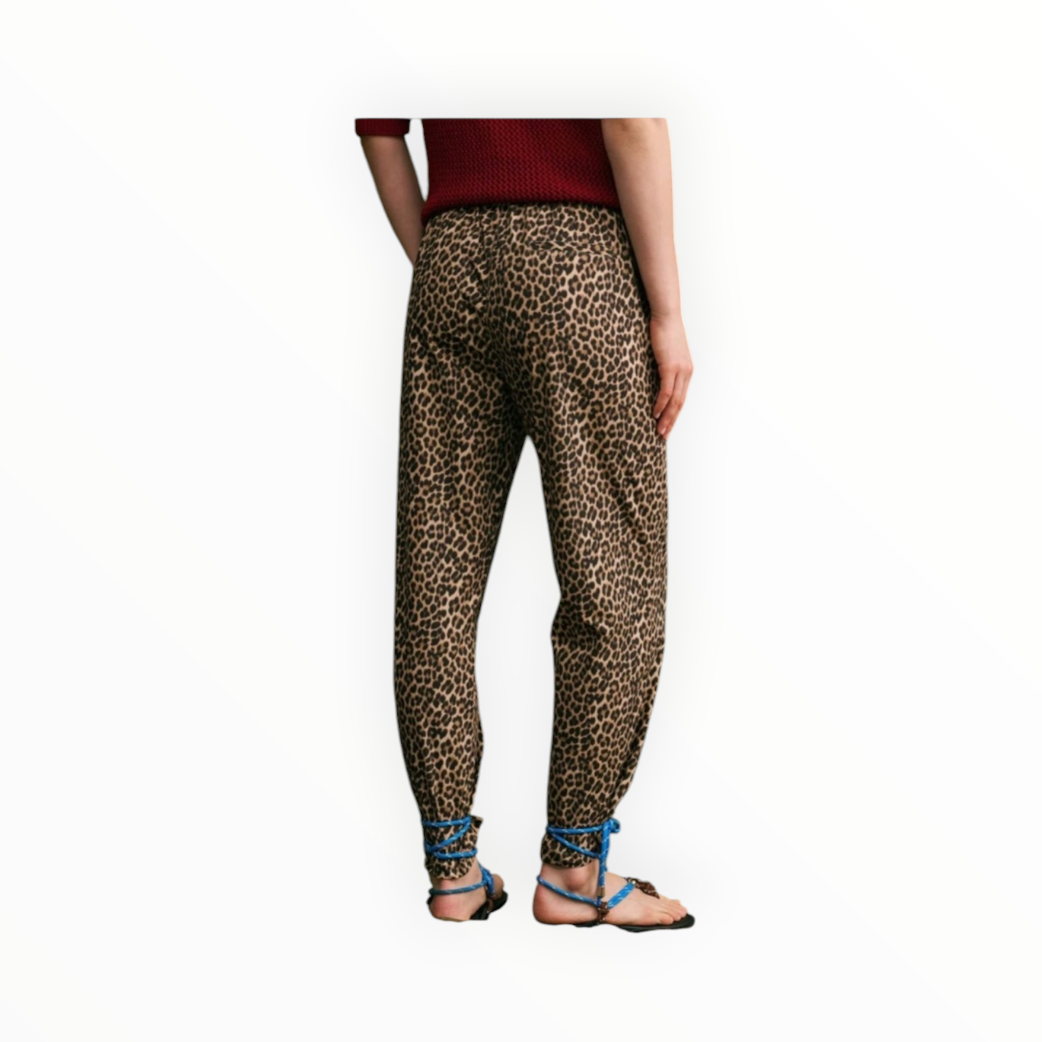Hod Paris Baobab Leopard Print Pants