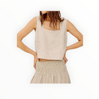 Rails Akira Top - Heathered Flax