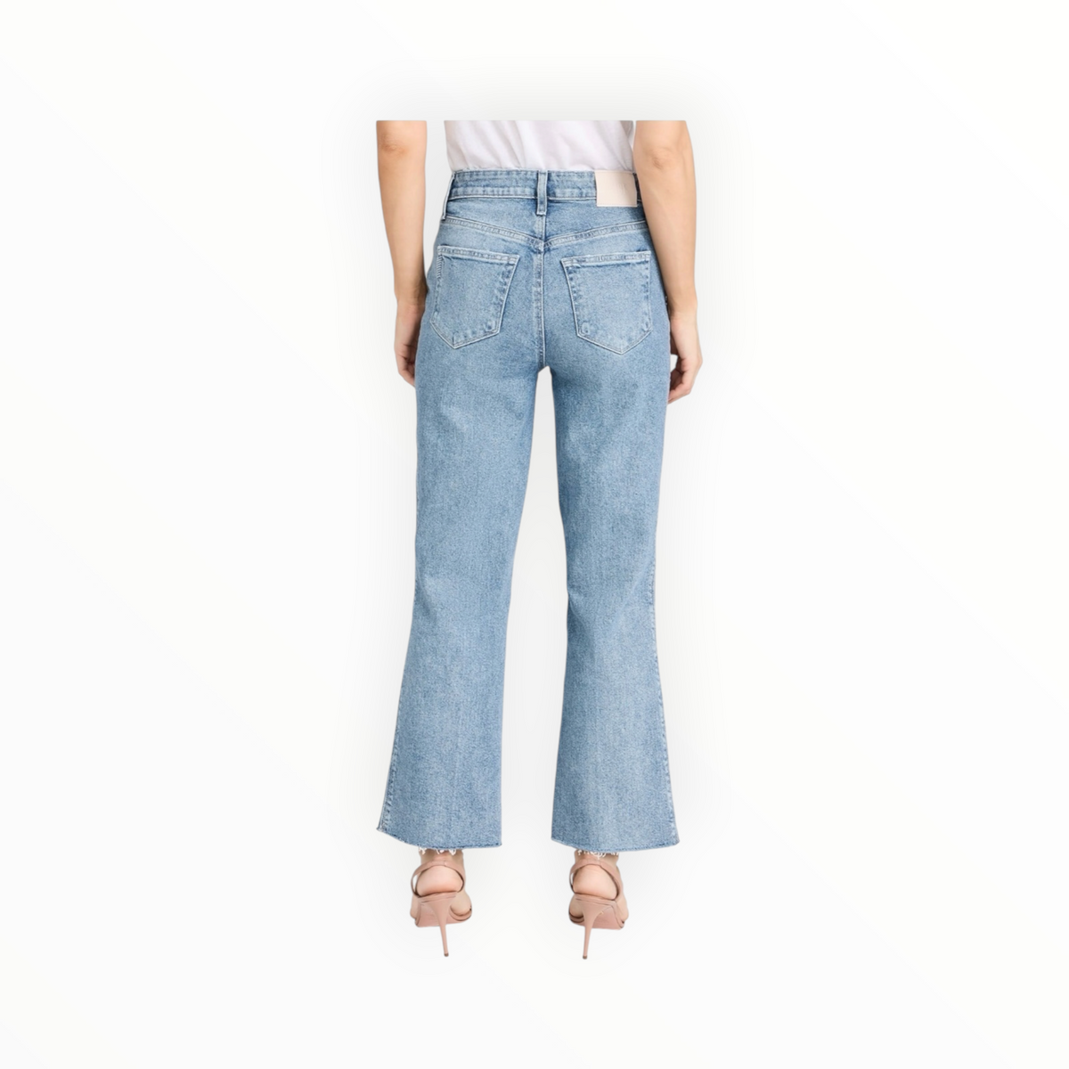 Paige Courtney W/Raw Hem - Khristen Distressed