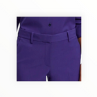 Theory Treeca Cropped Wool Pants - Blue Iris