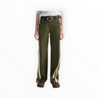 TWP Isabelle Pant In Vintage Washed Poplin - Military