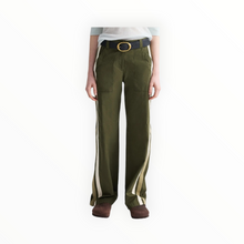 TWP Isabelle Pant In Vintage Washed Poplin - Military