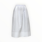 ODEEH Midi Skirt - White