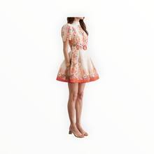 AQUA BLÚ Pippa Mini Dress - Bouquet