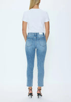 Pistola Madi High Rise Slim Jean - Silver Lake