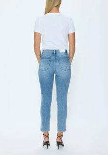 Pistola Madi High Rise Slim Jean - Silver Lake