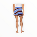 Z Supply Low Key Stripe Fleece Short - Bay Blue