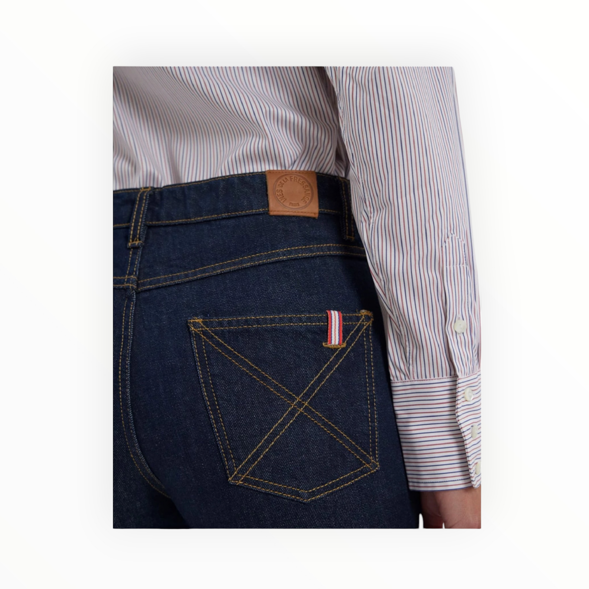 Ines de la Fressange Jane Flared Jeans - Blue