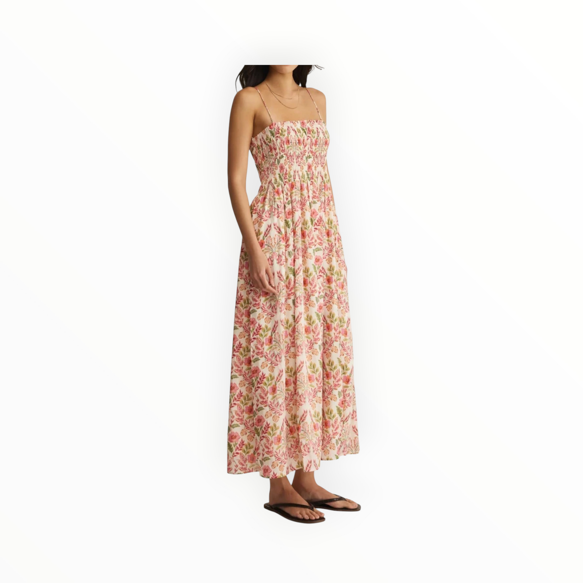 Z Supply Cornelia Ami Floral Maxi Dress - Multi