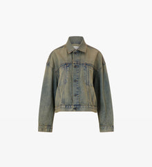 SLVRLAKE Boston Trucker Jacket - Indigo Rust