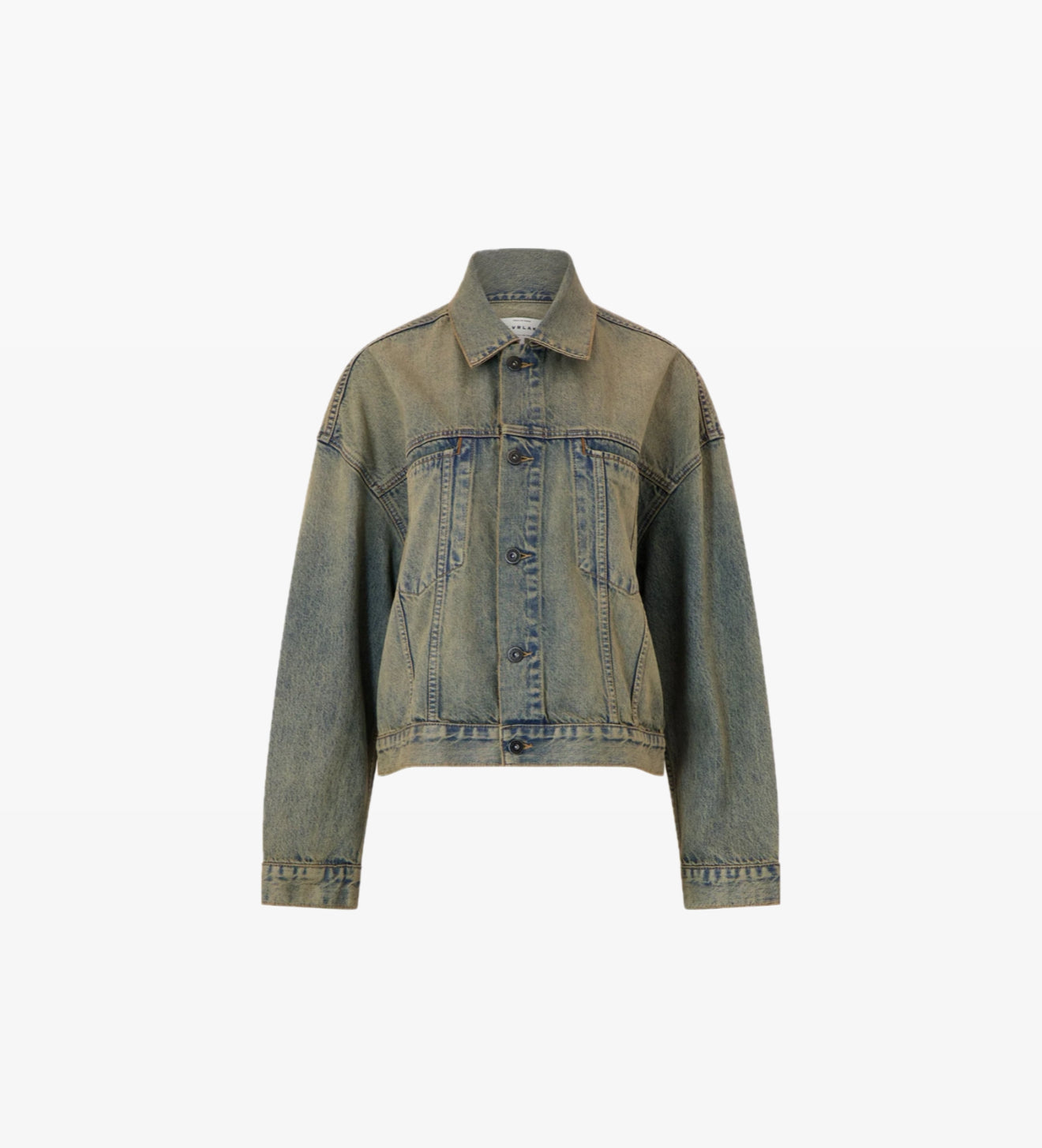 SLVRLAKE Boston Trucker Jacket - Indigo Rust