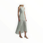 A.L.C. Ayla Ruched Knit Midi Dress - Pale Mint