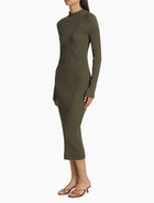 A.L.C. Halle Knit Dress - Dark Sage