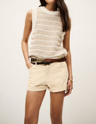 ba&sh Facha Shorts - Off-White