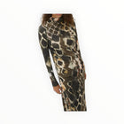 Maria Cher Fleetwood Curtis Long Dress - Brown