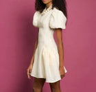 Sister Jane Ocean Charm Textured Mini Dress