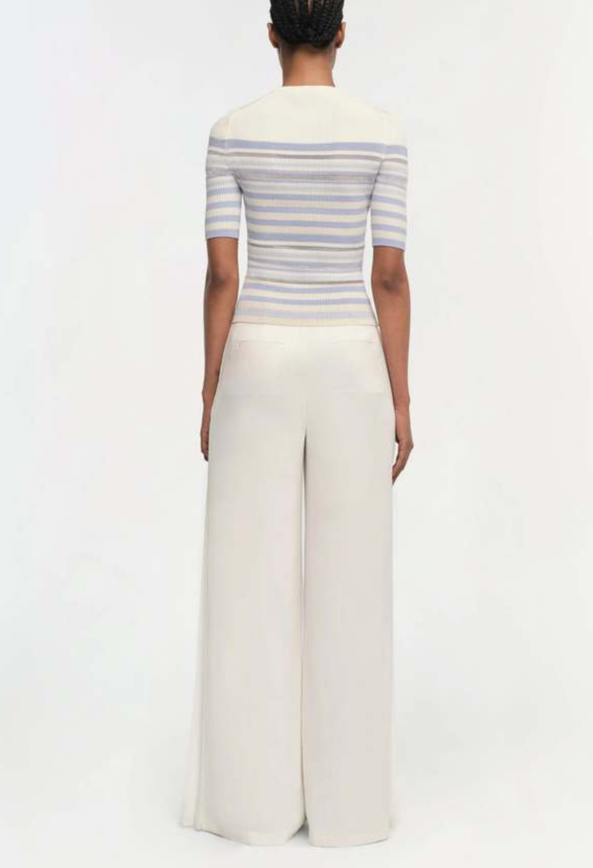 SIMKHAI Elena Top - French Blue Stripe